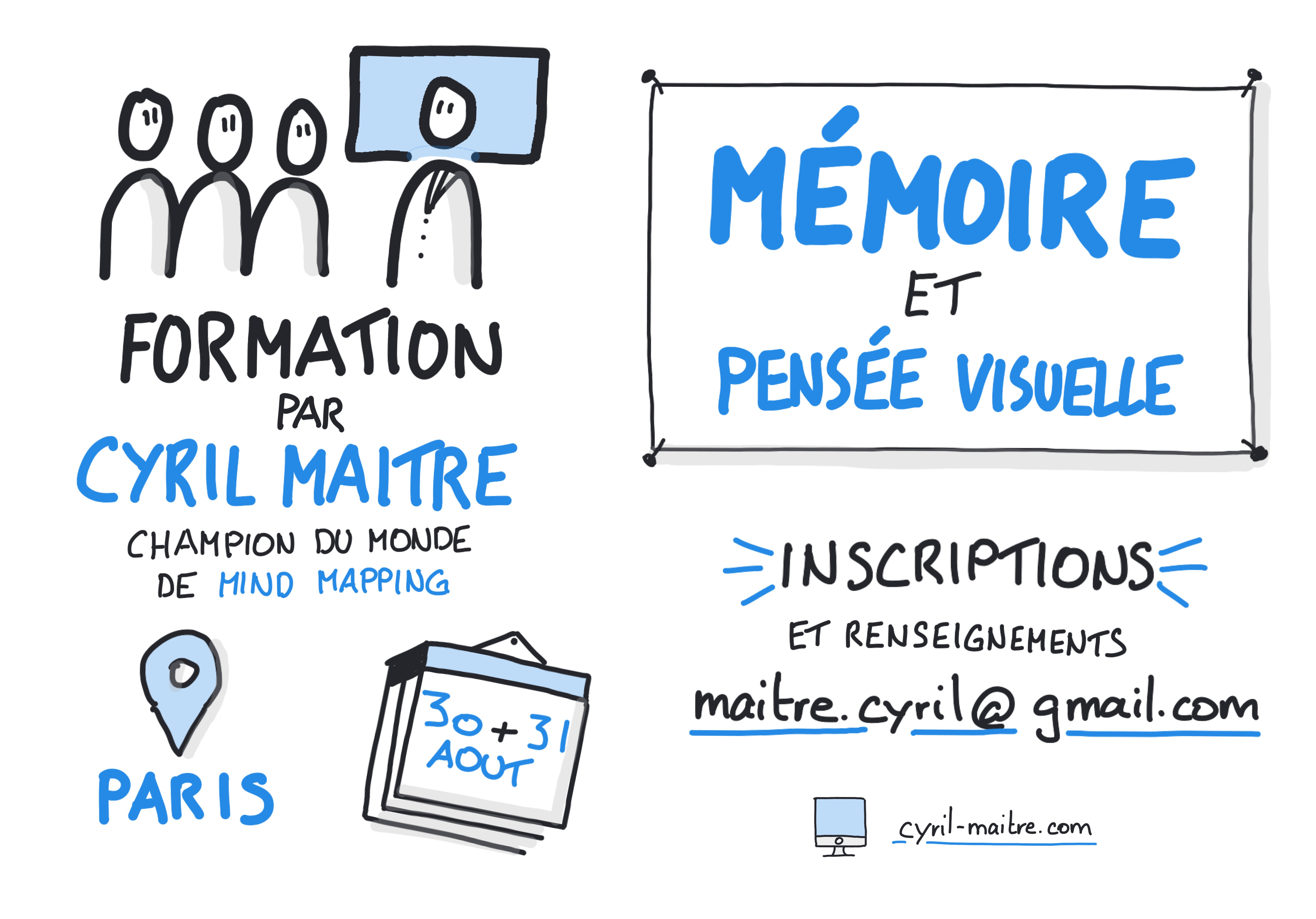 Visuel memoire et pensee visuelle cyril maitre Paris 2020 08
