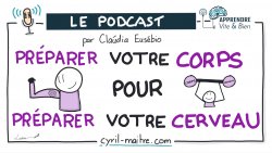 Vignette de [PODCAST] Pr&eacute;parer votre corps pour pr&eacute;parer votre cerveau