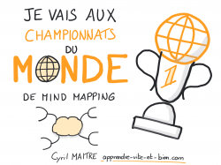 Vignette de Je participe aux Championnats du monde de MIND MAPPING !!!