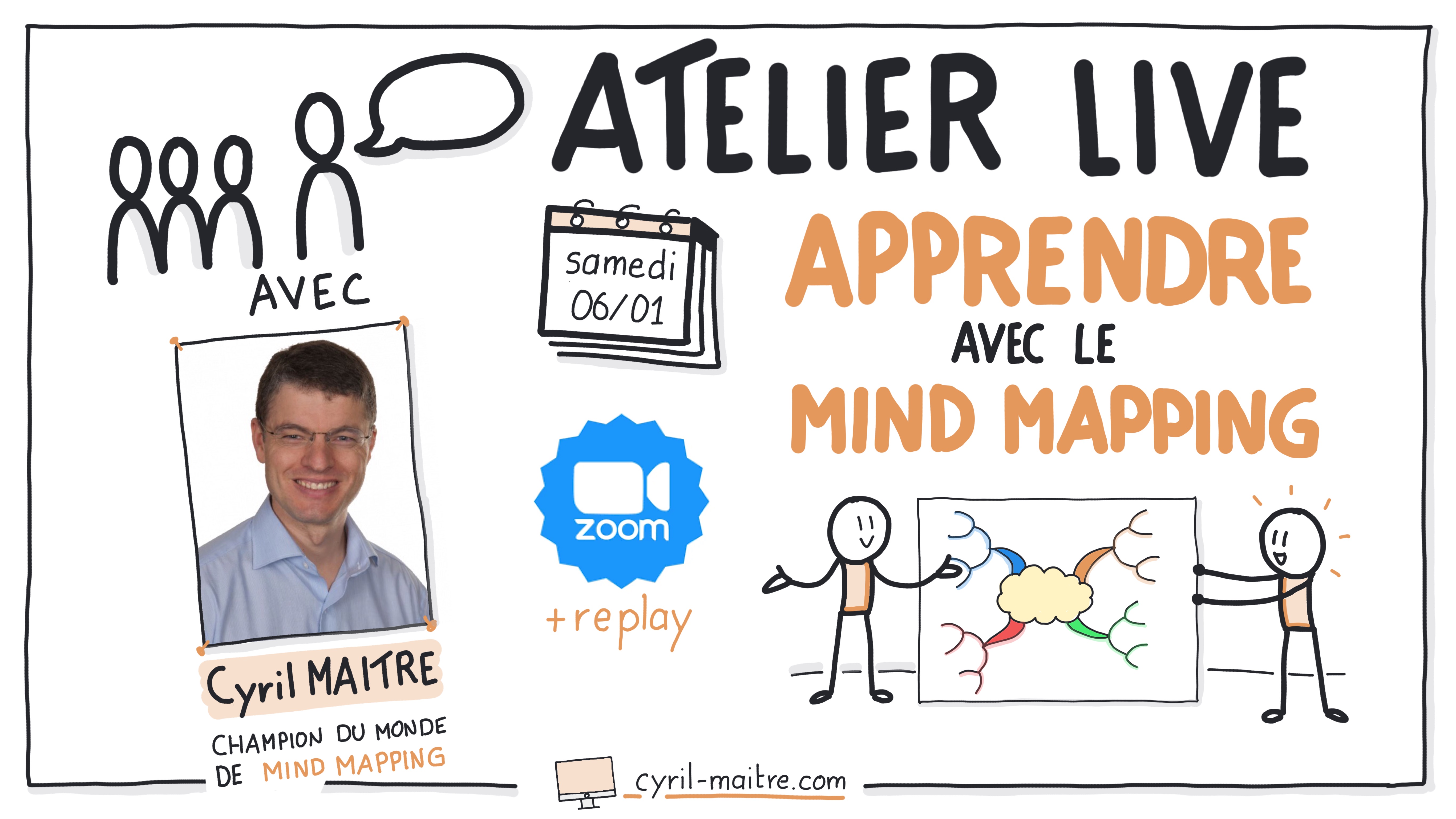 Rejoignez-moi pour un atelier live pratico-pratique !