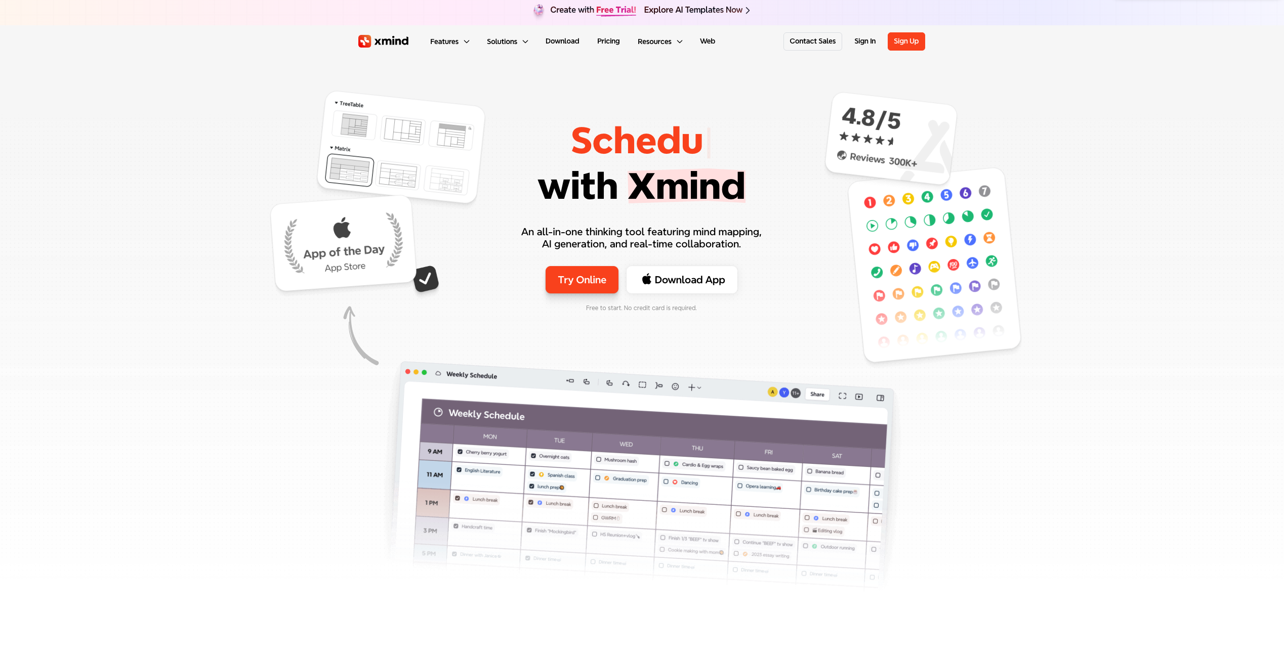 Allez sur le site d'Xmind