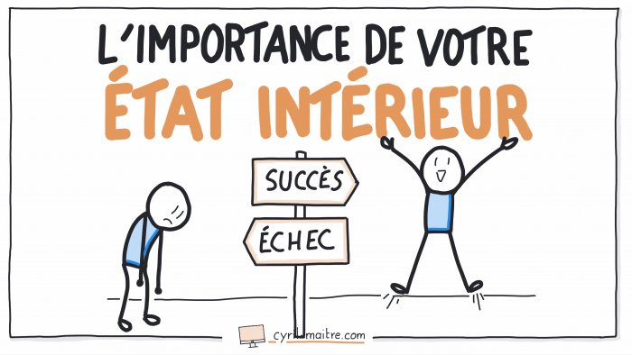 Votre état intérieur va conditionner la réussite de vos apprentissages