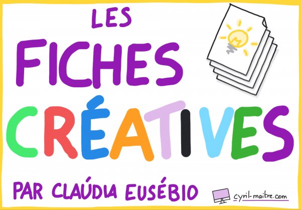 Les fiches créatives - par Claúdia Eusébio