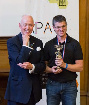 Le jour de ma vistoire en compagnie de Tony Buzan, le concepteur du mind mapping